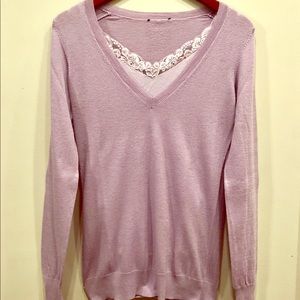 THE LIMITED V-Neck Sweater with Camisole